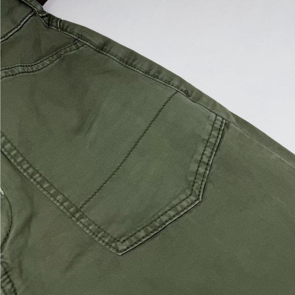 Anthropologie Pilcro The Wanderer Pants Green Utility Cargo Pants Size 23 EUC - Picture 11 of 16